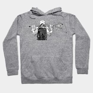 Lacrosse Player Girl Hoodie